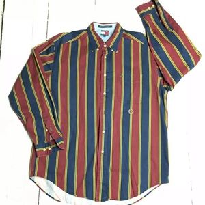 Vintage 90s Tommy Hilfiger Retro Button Down